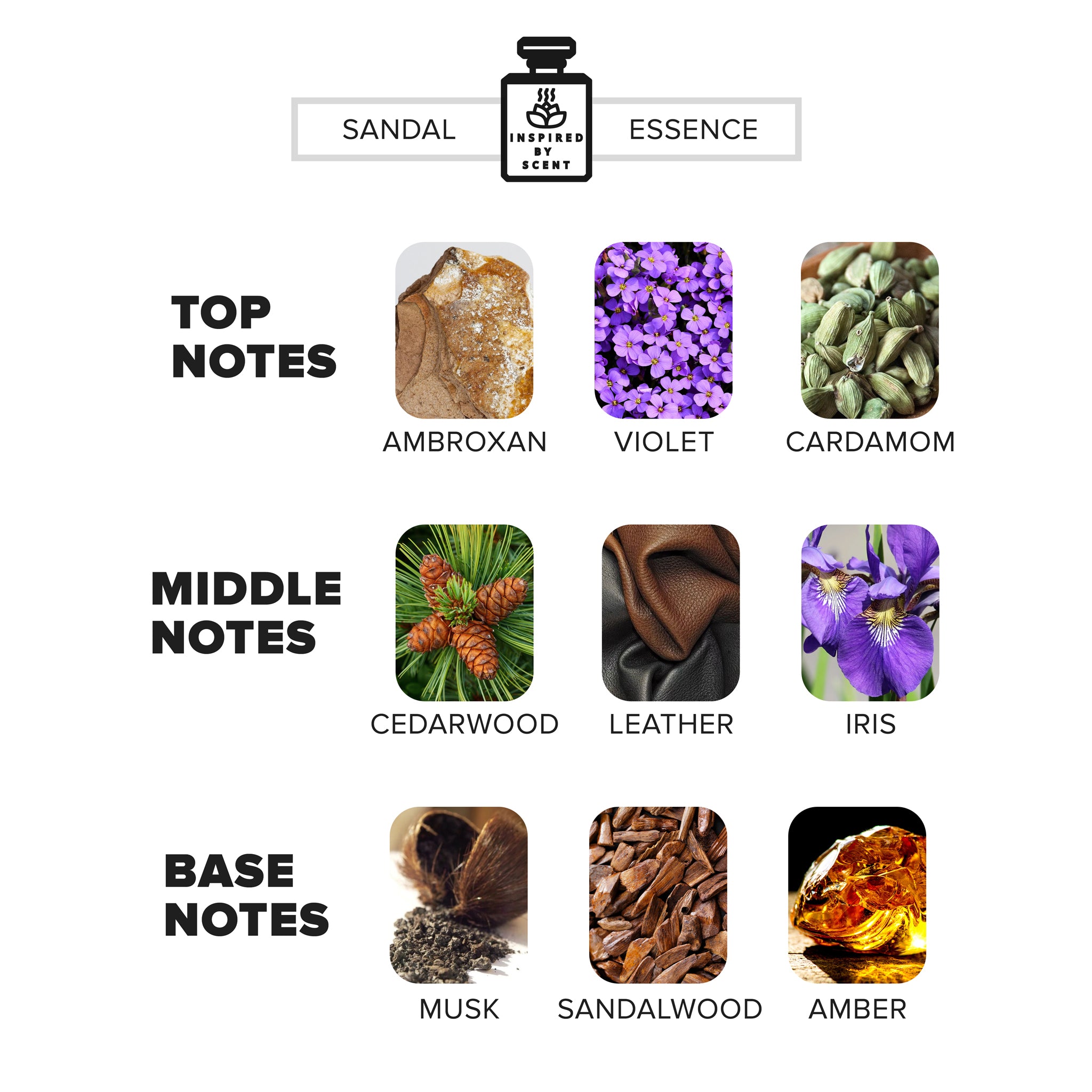 Car Air Freshener Inspired By Scent - Le Labo Santal Another 13, #13 Sandal Essence