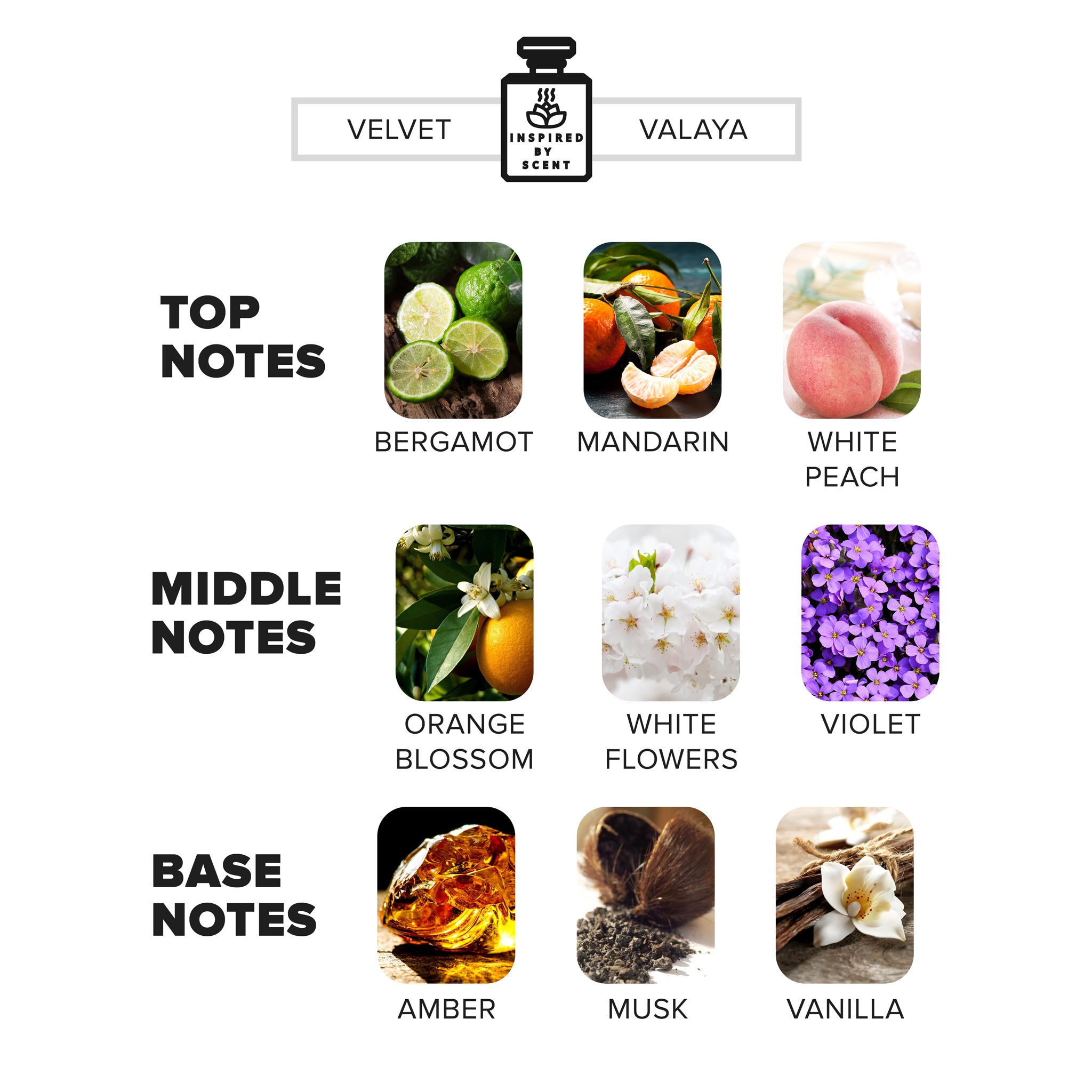 Car Air Freshener Inspired By Scent VALAYA, #6 Velvet Valaya