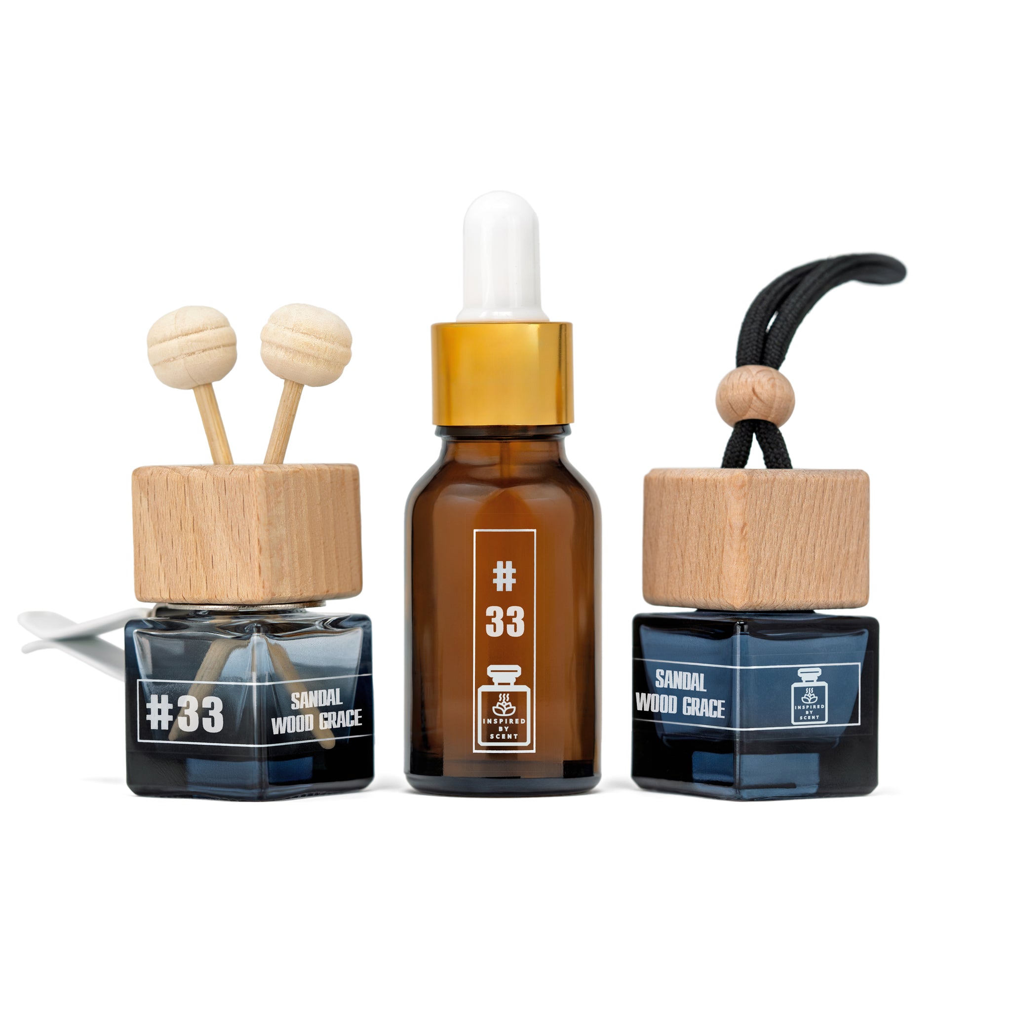 Car Air Freshener Inspired By Scent Le Labo Santal 33, #33