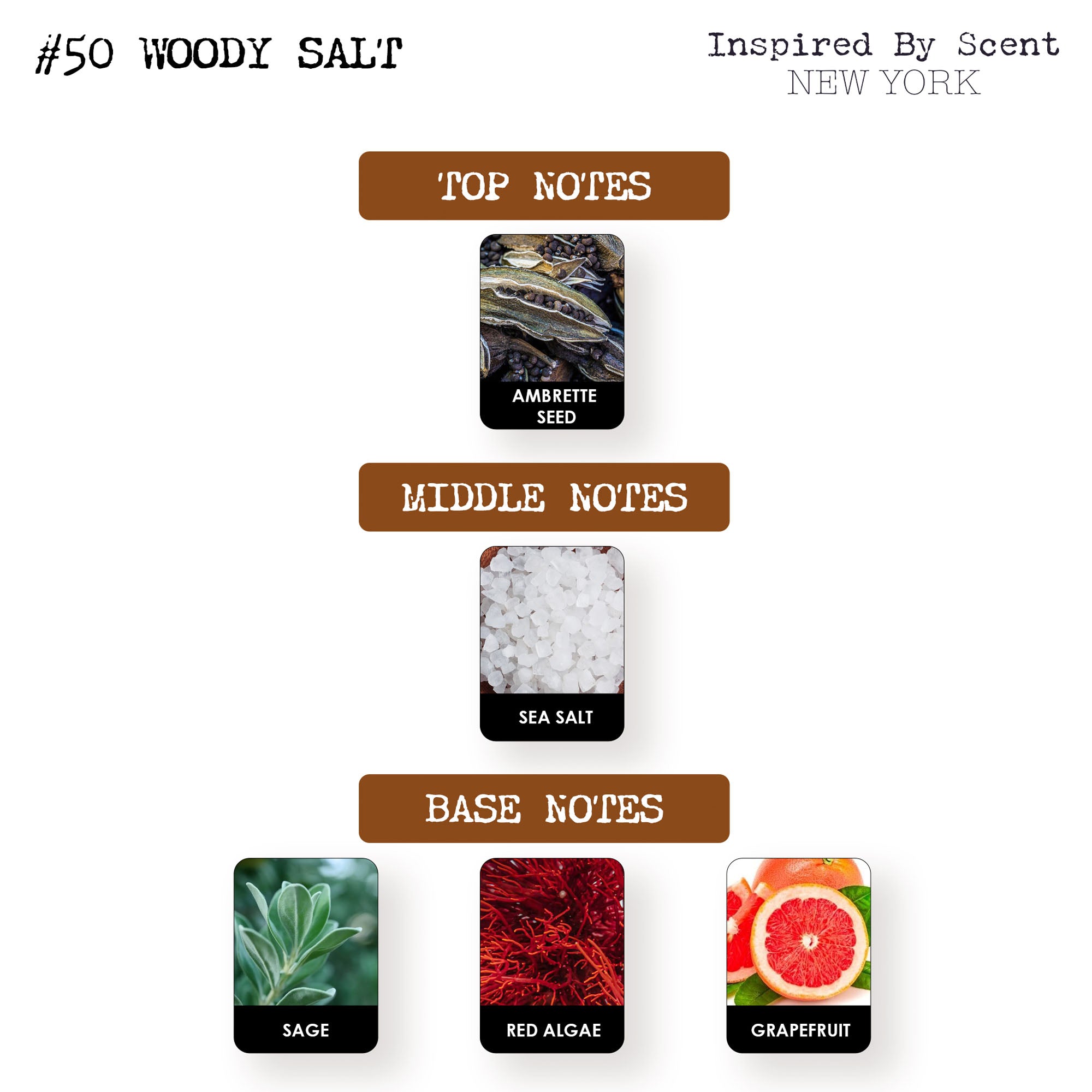 #50 Woody Salt Parfum