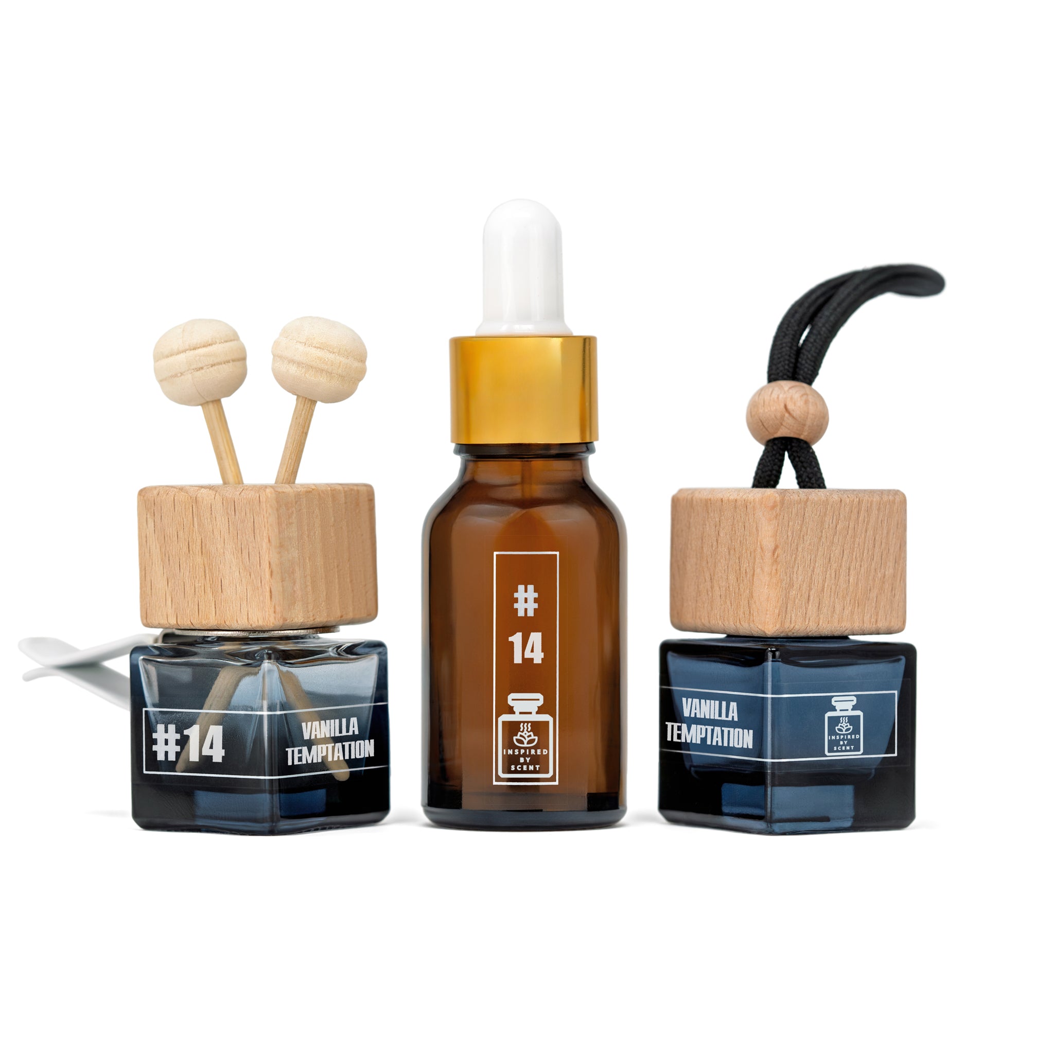 Car Air Freshener Inspired By Scent - VANILLA SX , #14 Vanilla Temptation