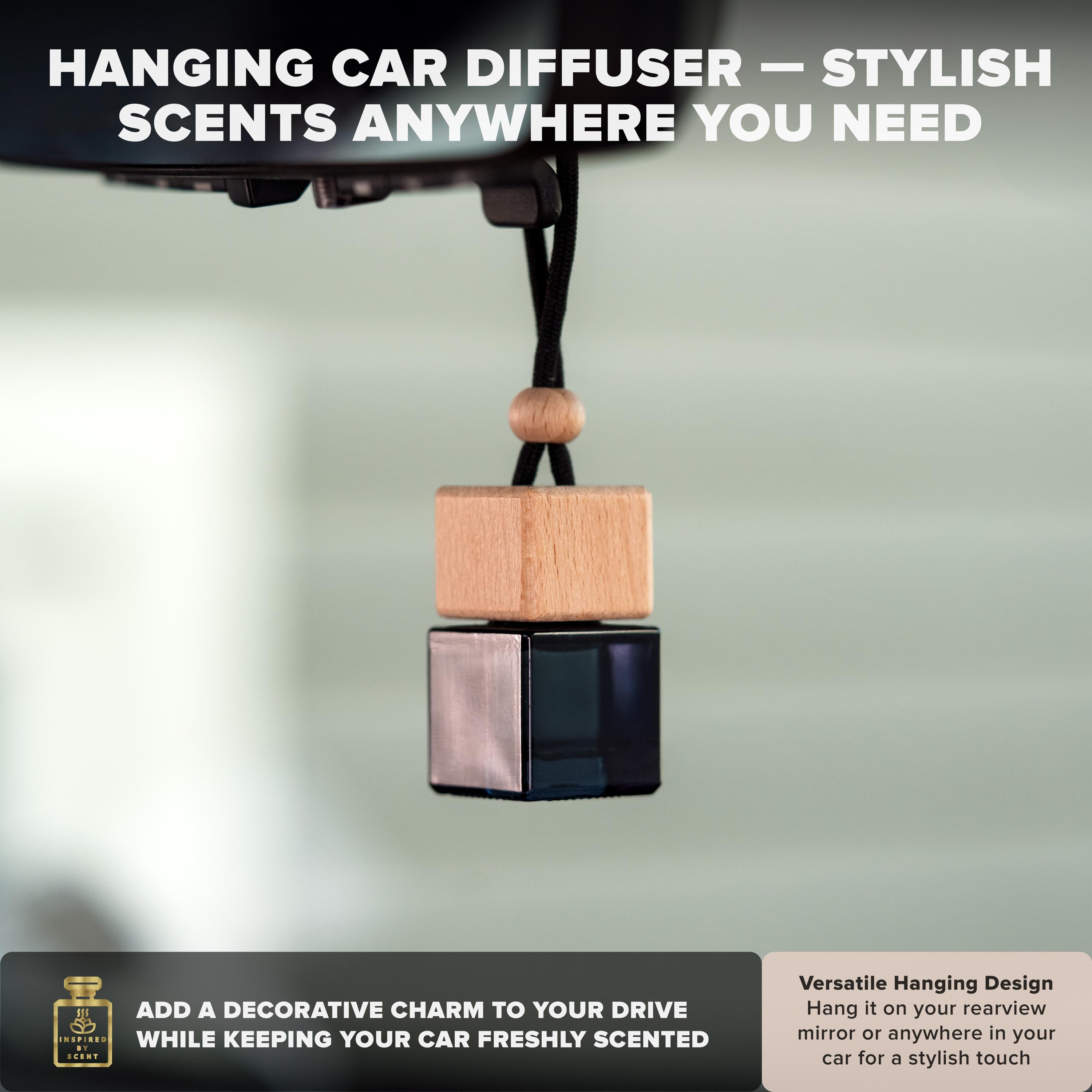 Inspired By Scent - NEROLI PORTOFINO , #26 Neroli Roses Car Air Freshener, Custom Unisex Car Diffuser Gift For Him For Her Car Owner Gift